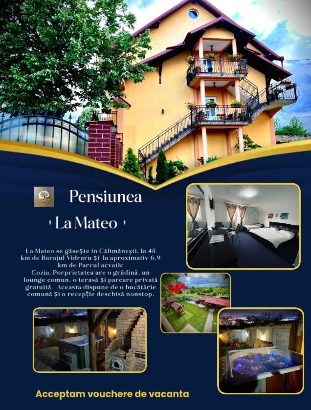 La Mateo Calimanesti Exterior foto